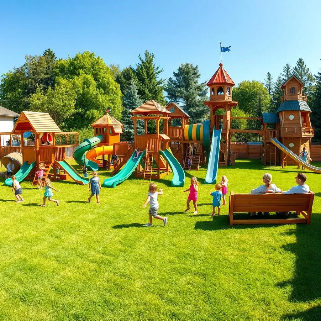 5 Favorite Huge Backyard Playground Sets