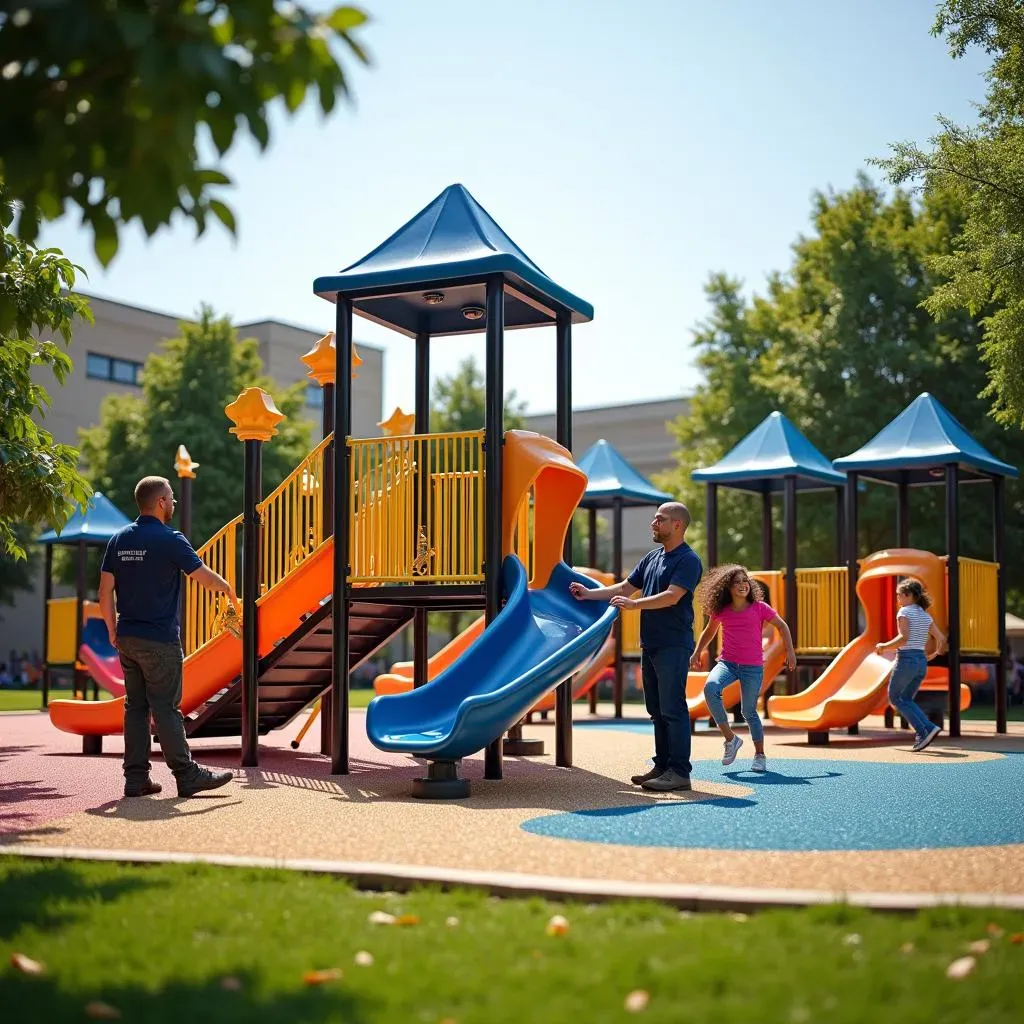 Additional Services: Installation, Safety Surfacing, and Site Amenities