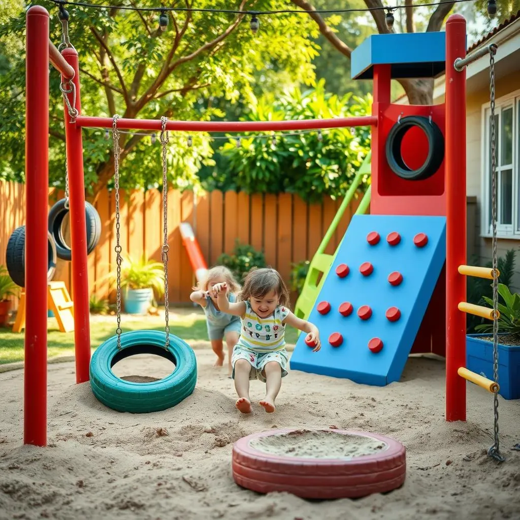 Amazing Affordable DIY Playground Equipment Ideas