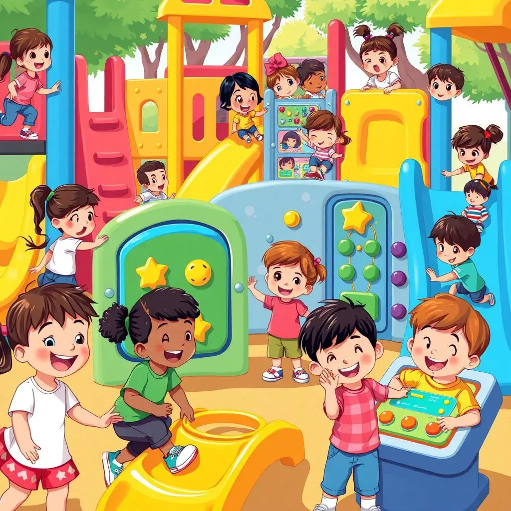 Benefits of Interactive Play Equipment for Child Development