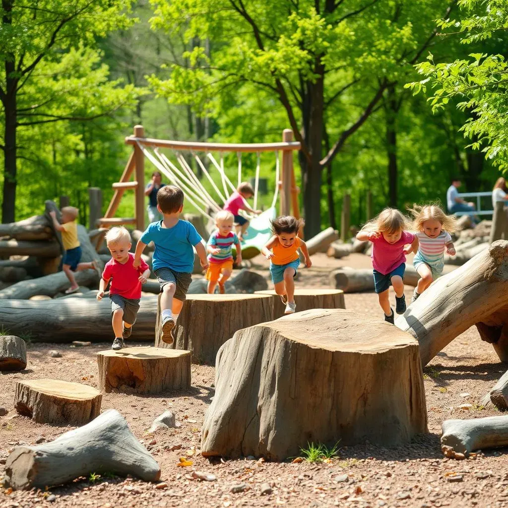 Benefits of Natural Playground Equipment for Parks