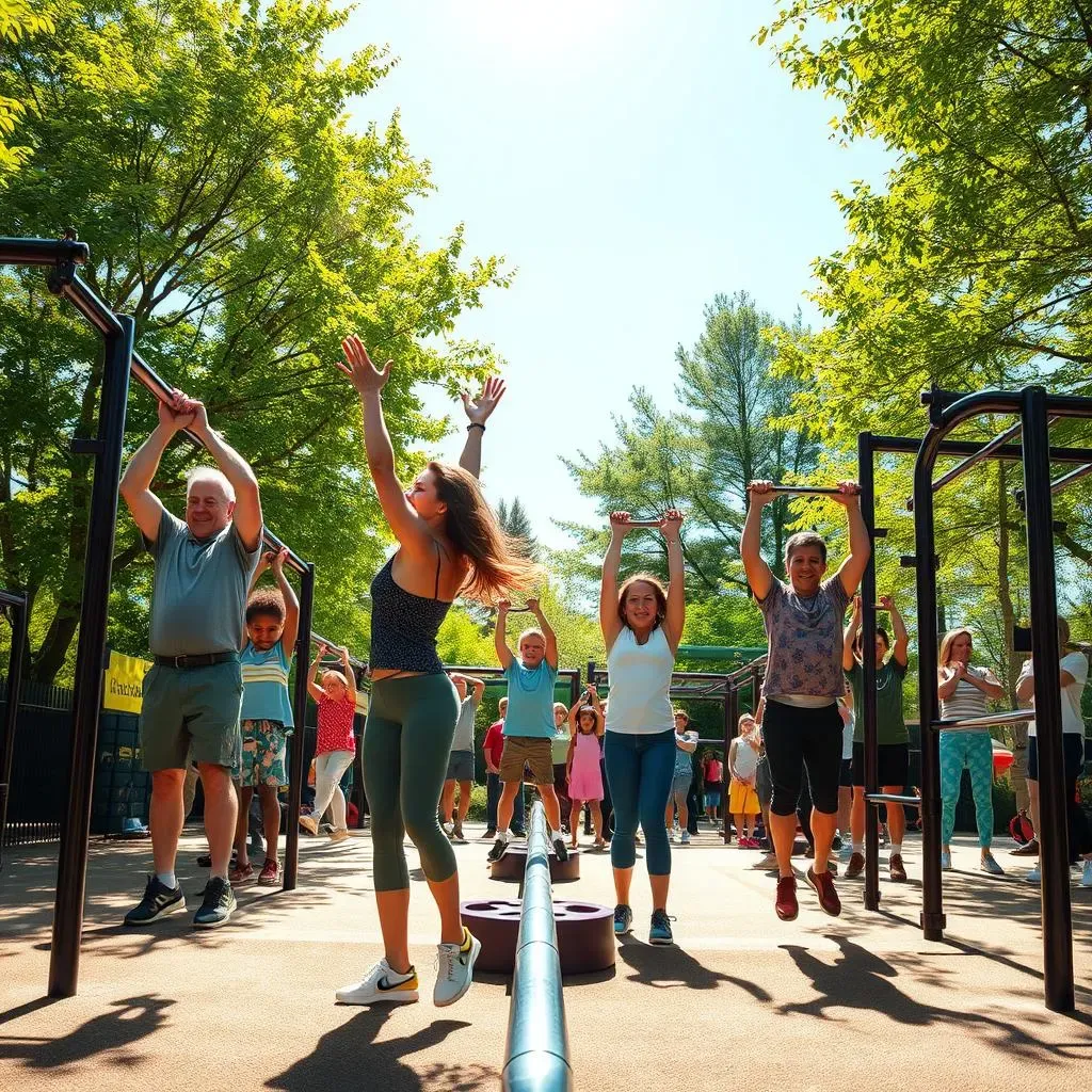 Benefits of Outdoor Playground Gym Equipment