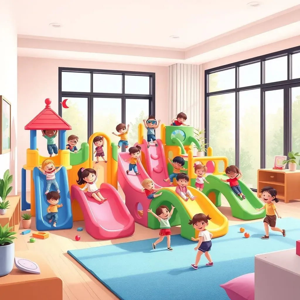 Benefits of Residential Indoor Playground Equipment