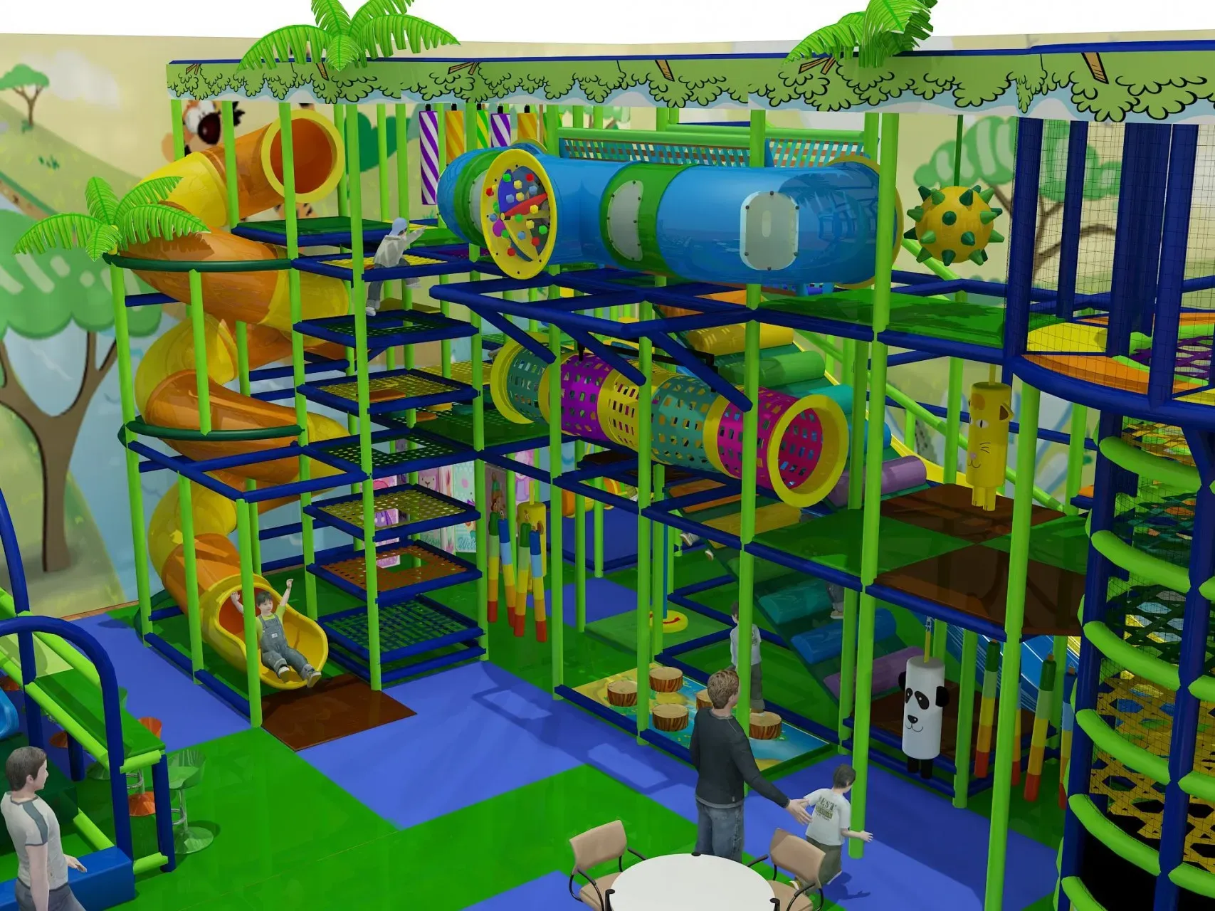 Beyond the Basics: What Makes a Great Gym Indoor Playground?