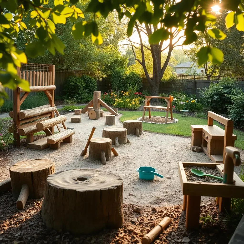 Building a Safe and Engaging Natural Playground with Backyard Equipment