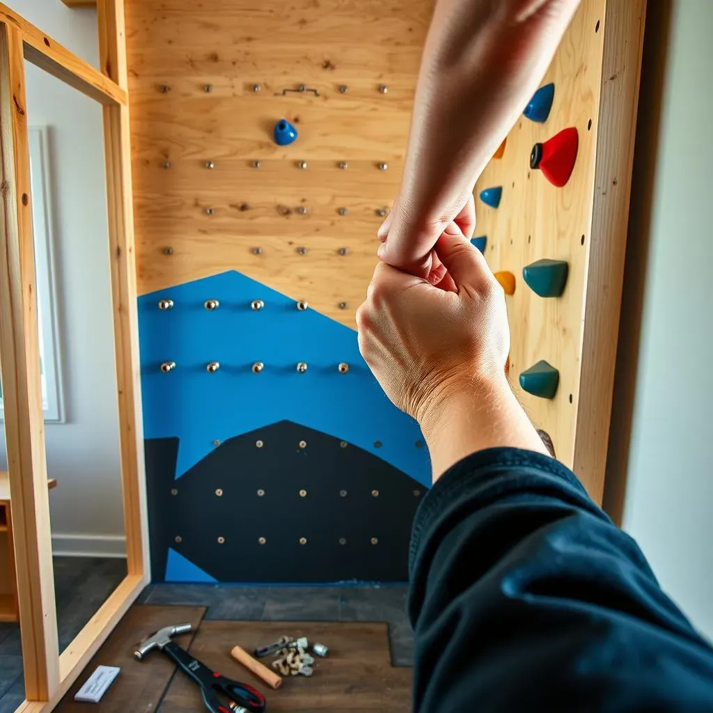 Building Your DIY Playground Climbing Wall