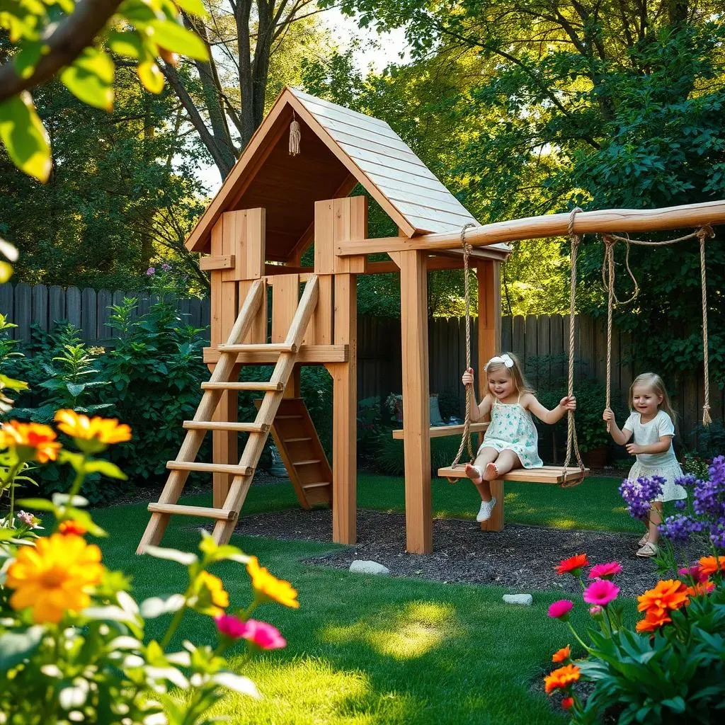 Choosing the Right Natural Playground Equipment for Your Backyard