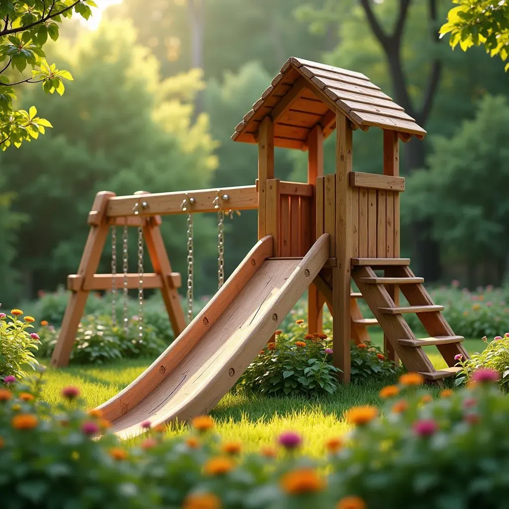 Choosing the Right Natural Playground Slides: Materials and Styles