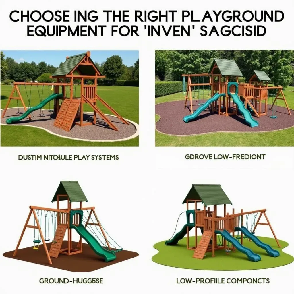 Choosing the Right Residential Playground Equipment for Uneven Ground