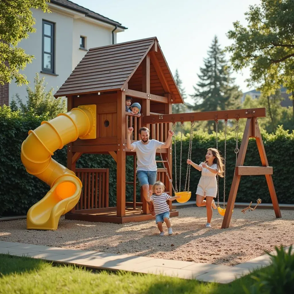 Choosing the Right Residential Playground Equipment for Your Urban Home