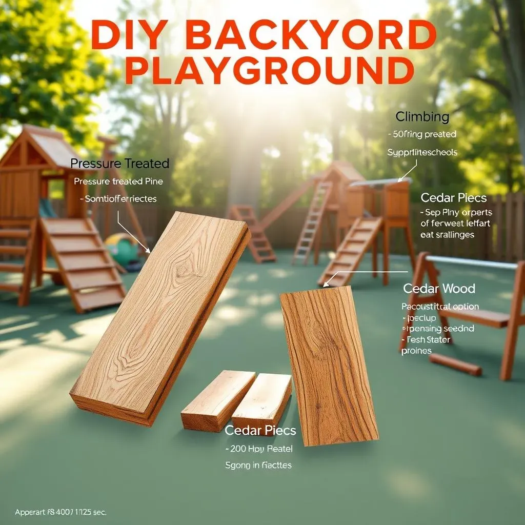 Choosing the Right Wood for Your DIY Backyard Playground