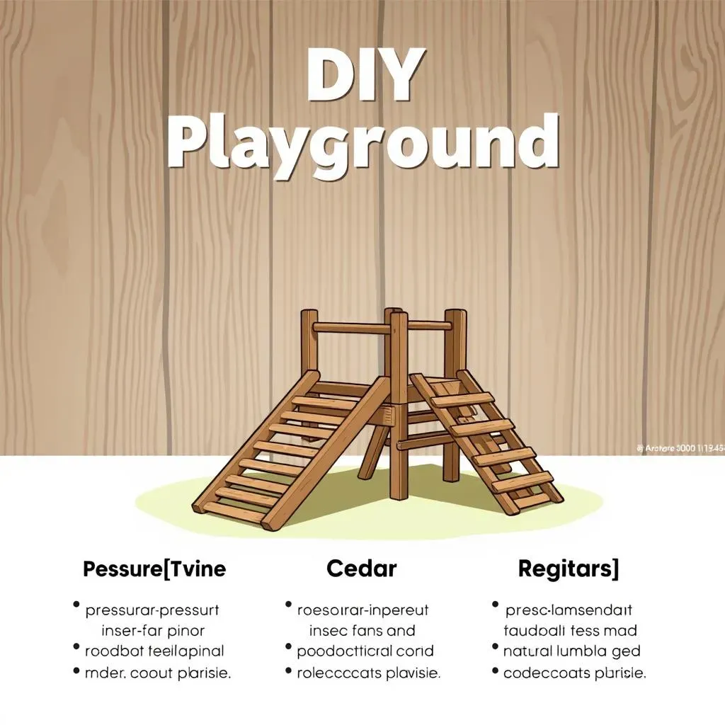 Choosing the Right Wood for Your DIY Playground