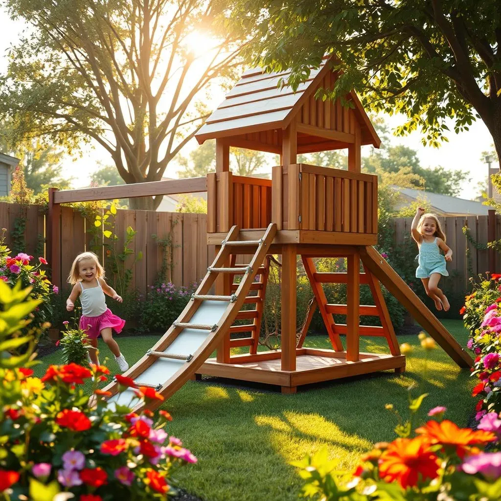 Choosing the Right Wooden Playground Equipment: Size, Safety, and Style