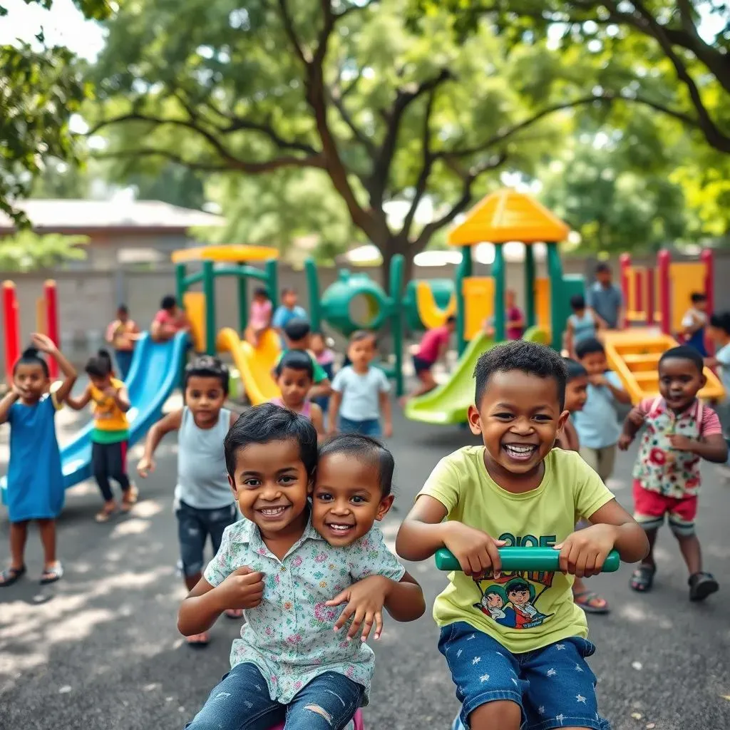 Amazing Commercial Playground Equipment for Underprivileged Areas