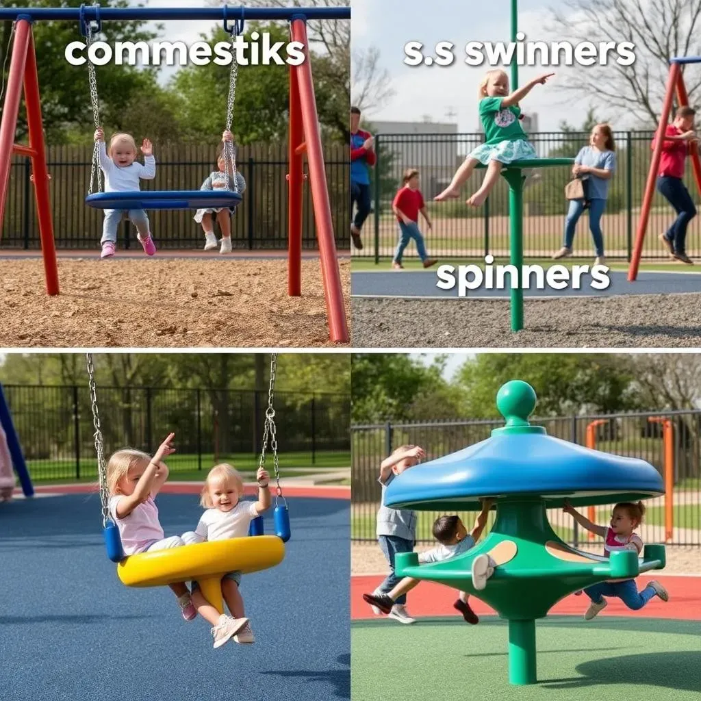 Commercial Playground Swings vs Spinners: Making the Right Choice for Your Needs