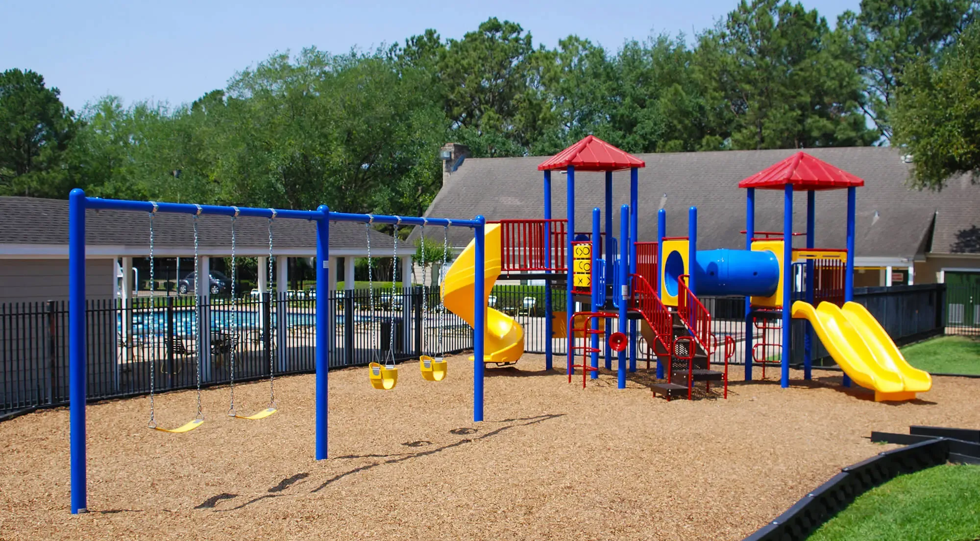 Essential commercial swing sets playground equipment