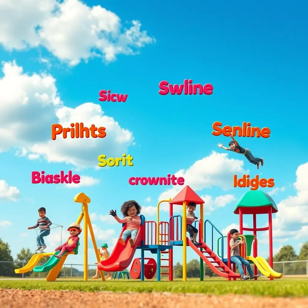 Common Outdoor Playground Equipment Names and Terms