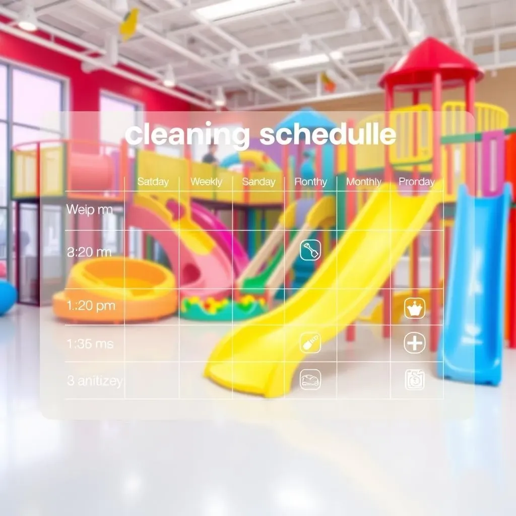 Creating a Cleaning Schedule for Your Indoor Playground Equipment
