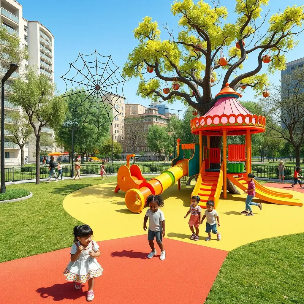 Amazing Custom Playground Equipment for Urban Parks