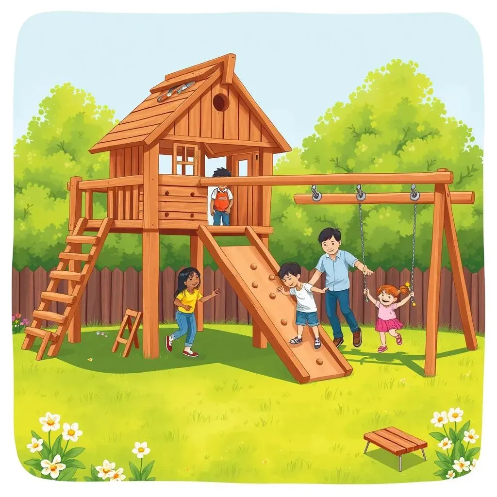 Designing and Constructing Your Wooden DIY Playground