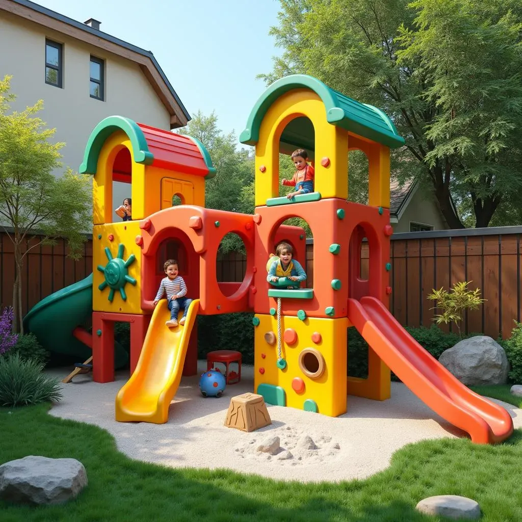 Designing Engaging DIY Playgrounds for Urban Homes