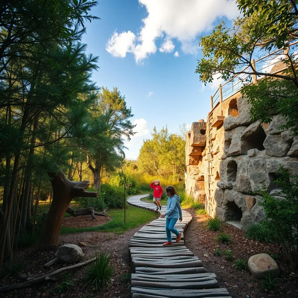 Designing Engaging Spaces with Natural Playground Equipment for Community Spaces