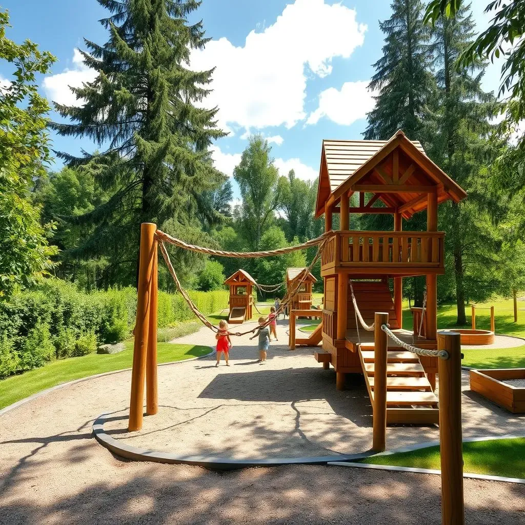 Designing the Perfect Wooden Natural Playground