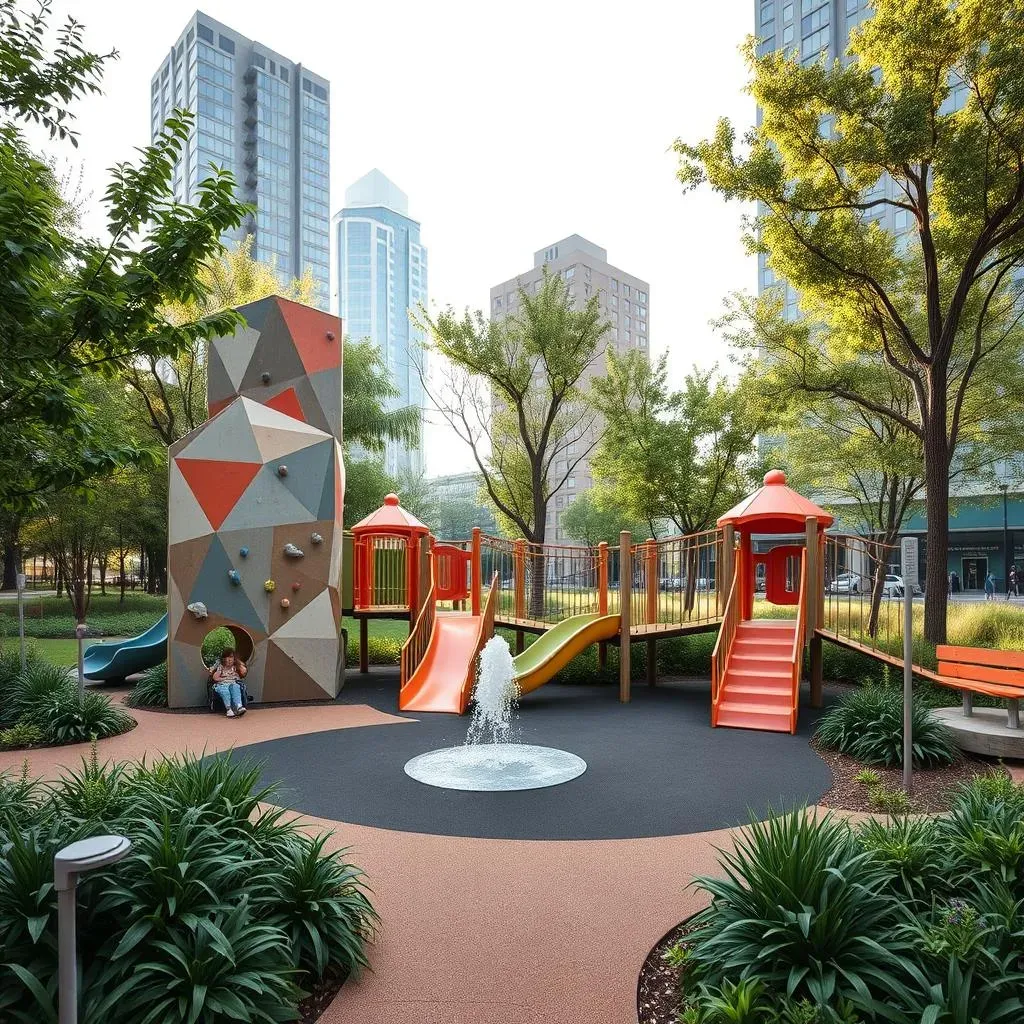 Designing Unique Custom Playground Equipment for Urban Parks