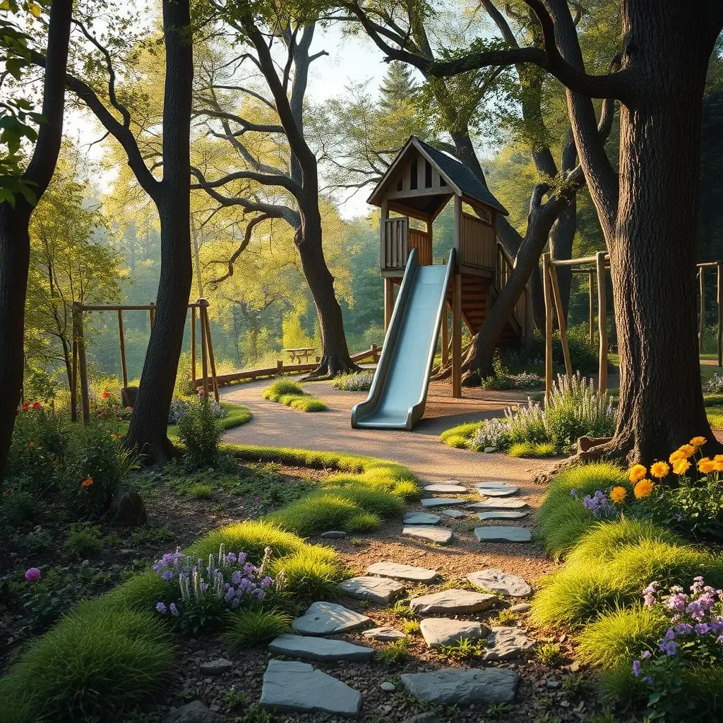 Designing Your Dream Natural Playground with Slides