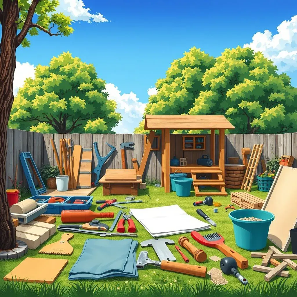 DIY Backyard Playground: Tools, Materials, and Instructions