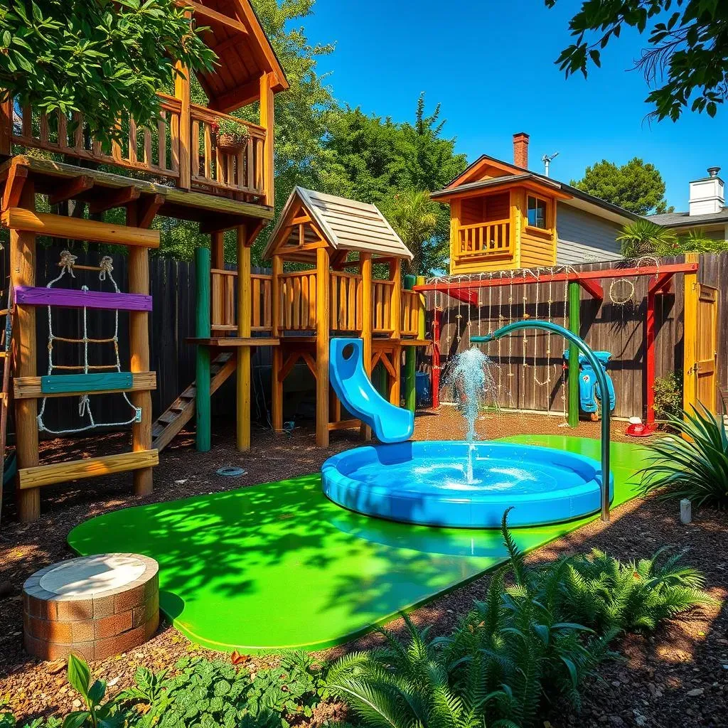 Amazing DIY Backyard Playground with Free Plans