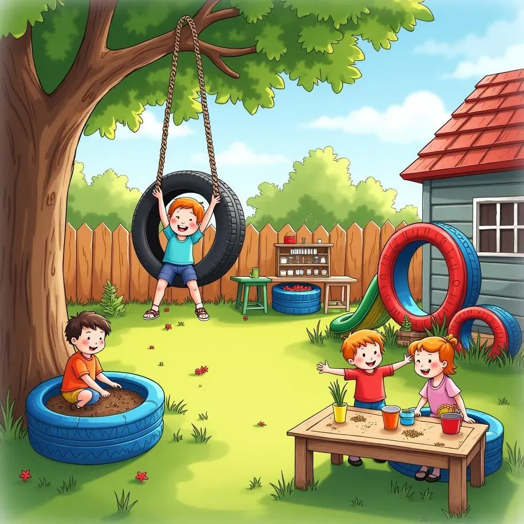 DIY Educational Outdoor Play Equipment Ideas