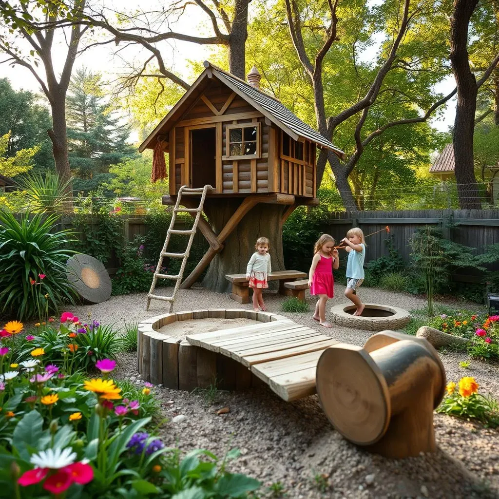 Ultimate DIY Natural Playground Equipment