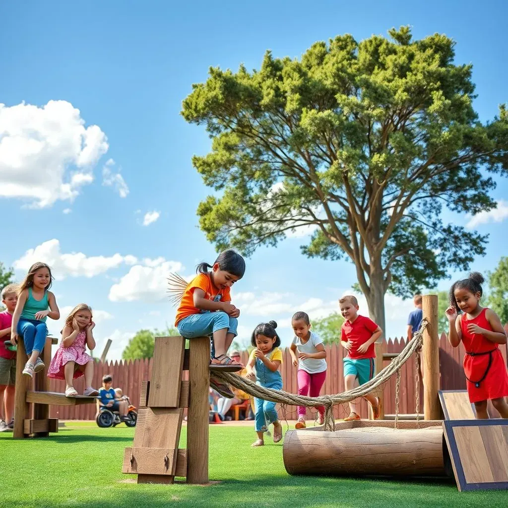 Amazing DIY Playground Equipment for Mixed-Age Groups