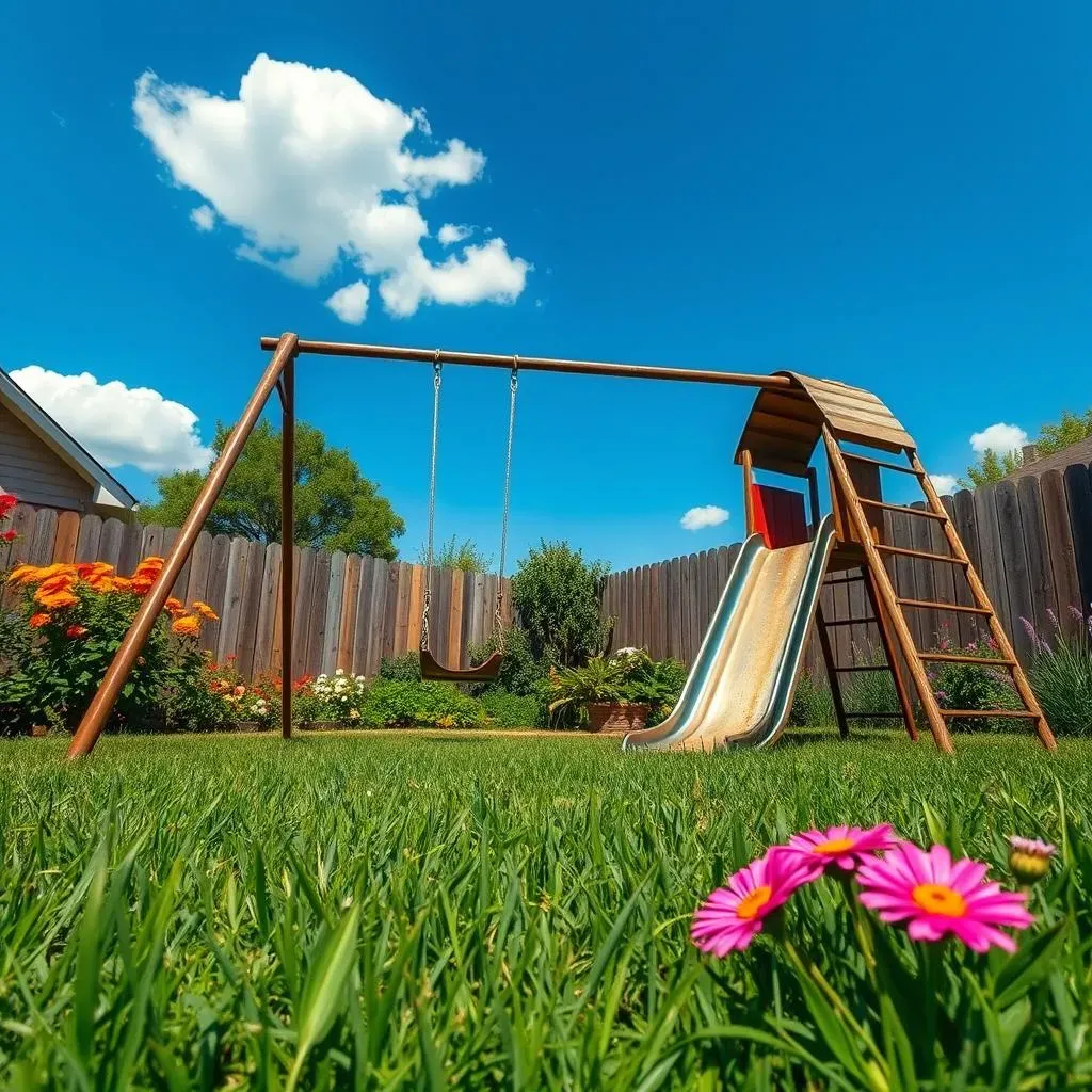 Ultimate DIY Playground Equipment with Metal Guide