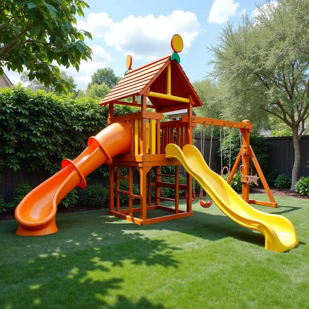 Awesome DIY Residential Playground Equipment Ideas