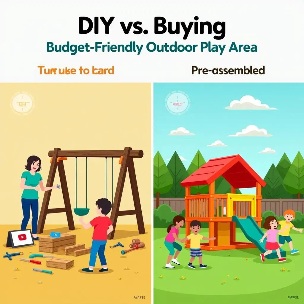 DIY vs. Buying: Creating a BudgetFriendly Outdoor Play Area