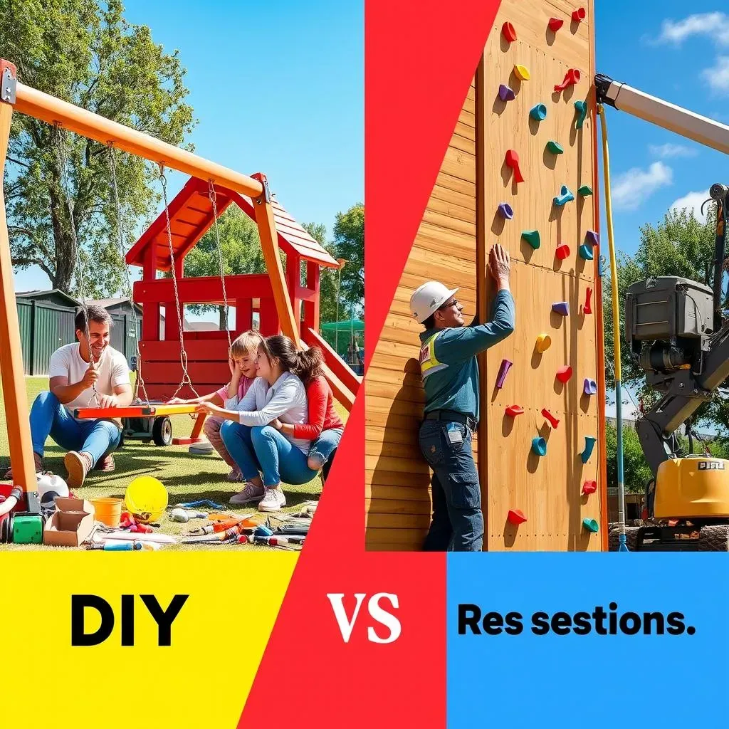 DIY vs. Professional Installation: Setting Up Your Outdoor Adventure Playground