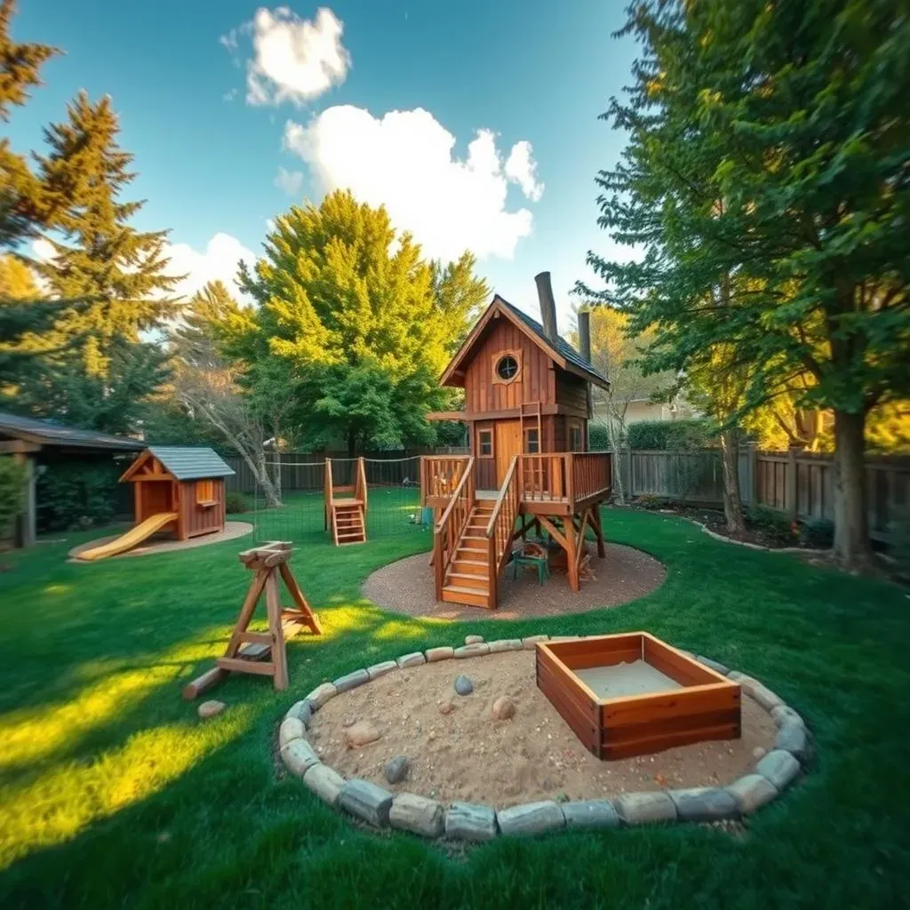 Dreaming Up Your Outdoor Backyard Playground