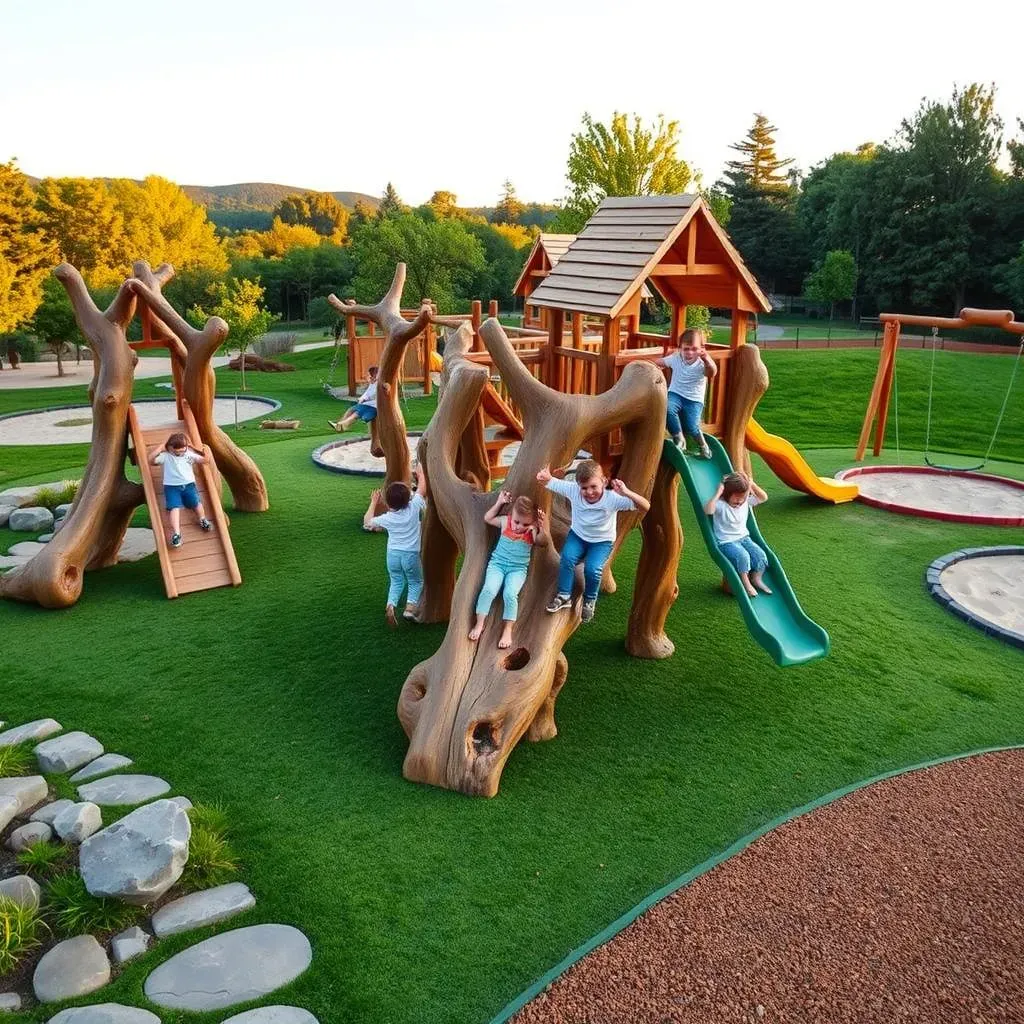 Durable Materials for Natural Play: Robinia Wood and More