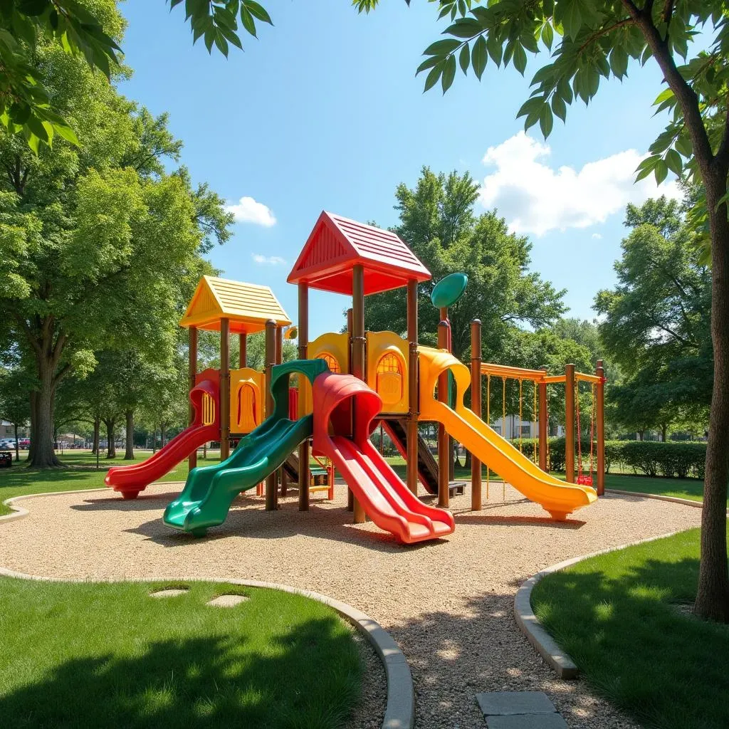 Amazing Eco-Friendly Commercial Playground Equipment