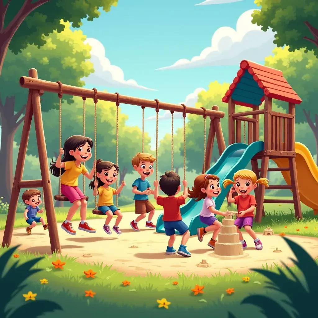 Essential Fun Outdoor Playground Equipment: Swings, Slides, and More