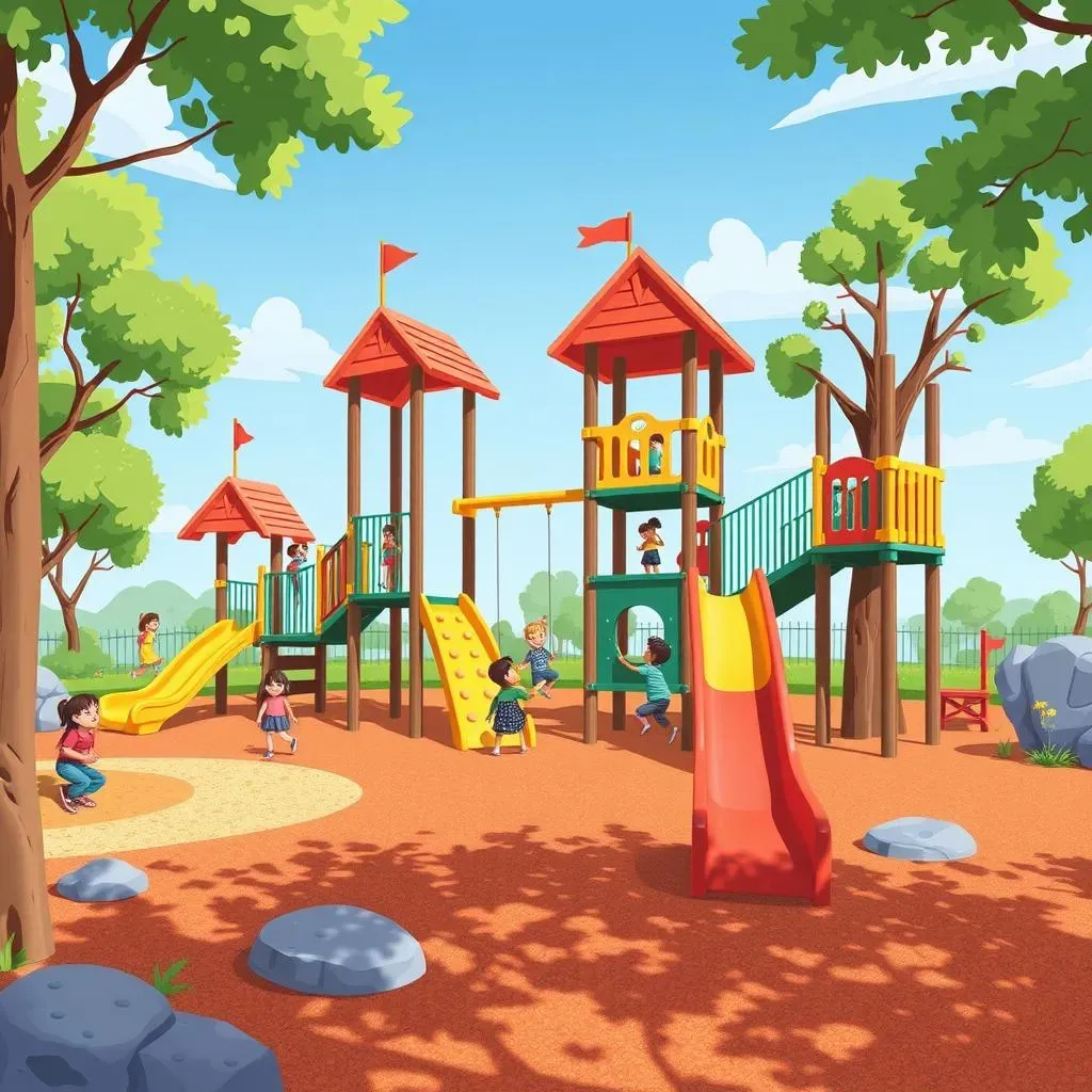 Essential Outdoor Learning Playground Equipment