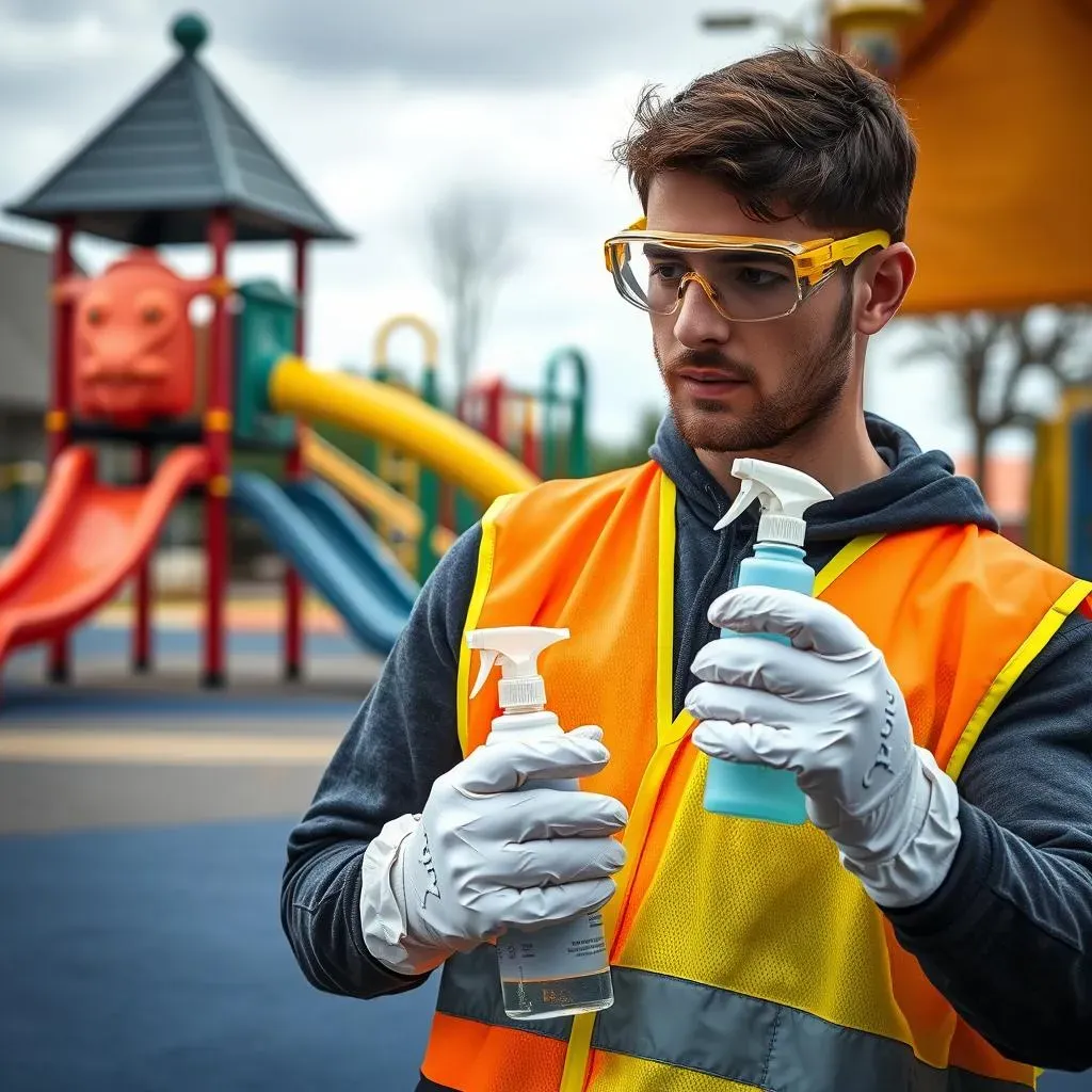 Essential Warnings to Remember While Cleaning and Disinfecting Playground Equipment