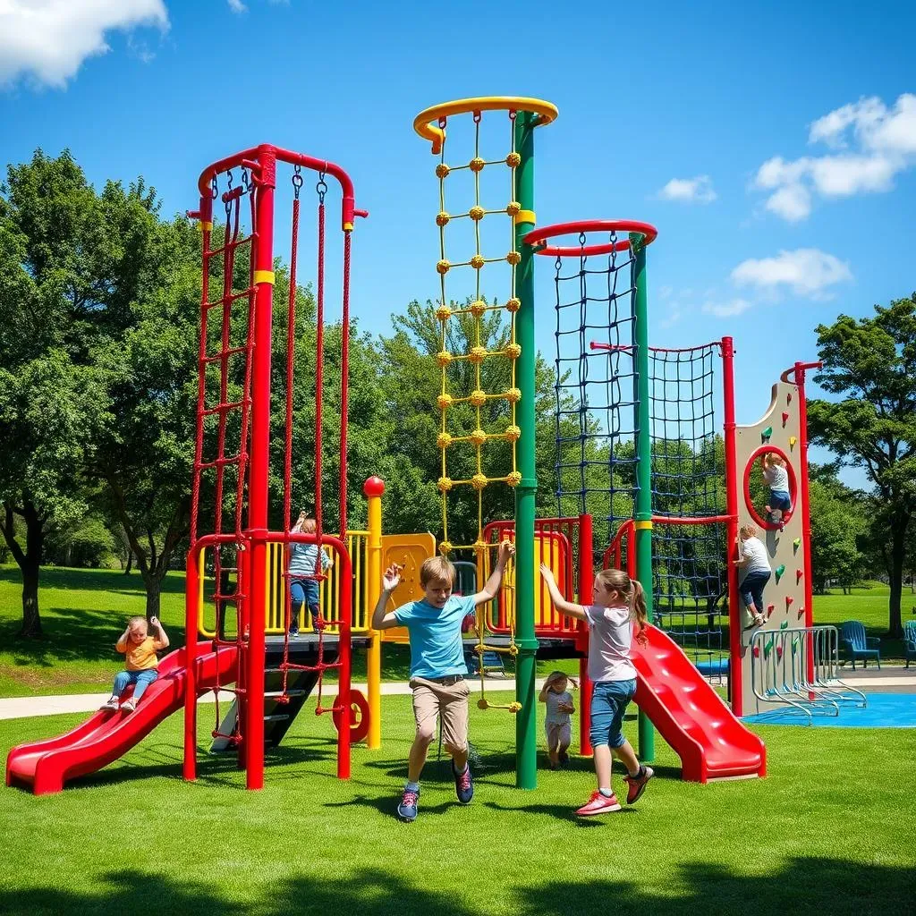 Exploring Commercial Playground Equipment: Climbers and More