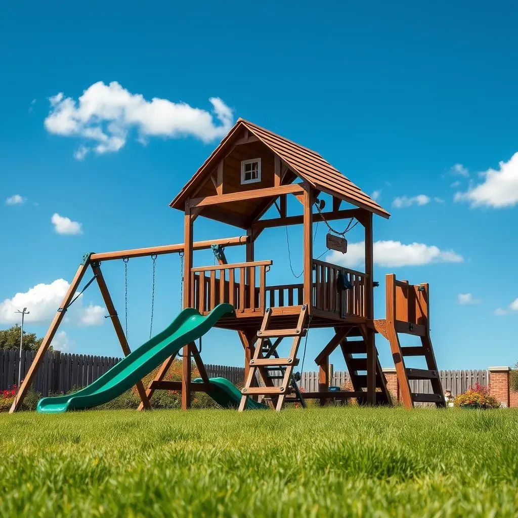 Exploring Different Swing Set Options from a Backyard Playground Company