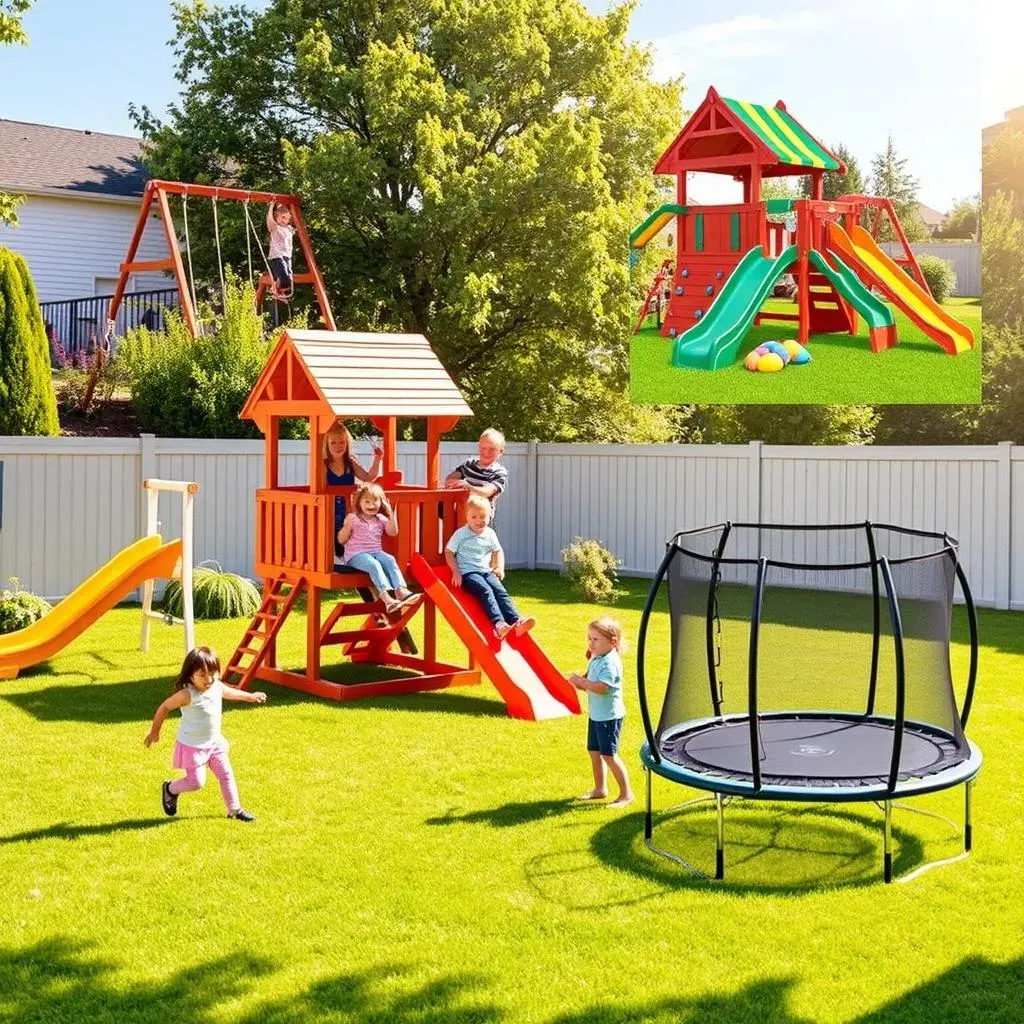 Exploring Different Types of Backyard Playground Sets for Sale