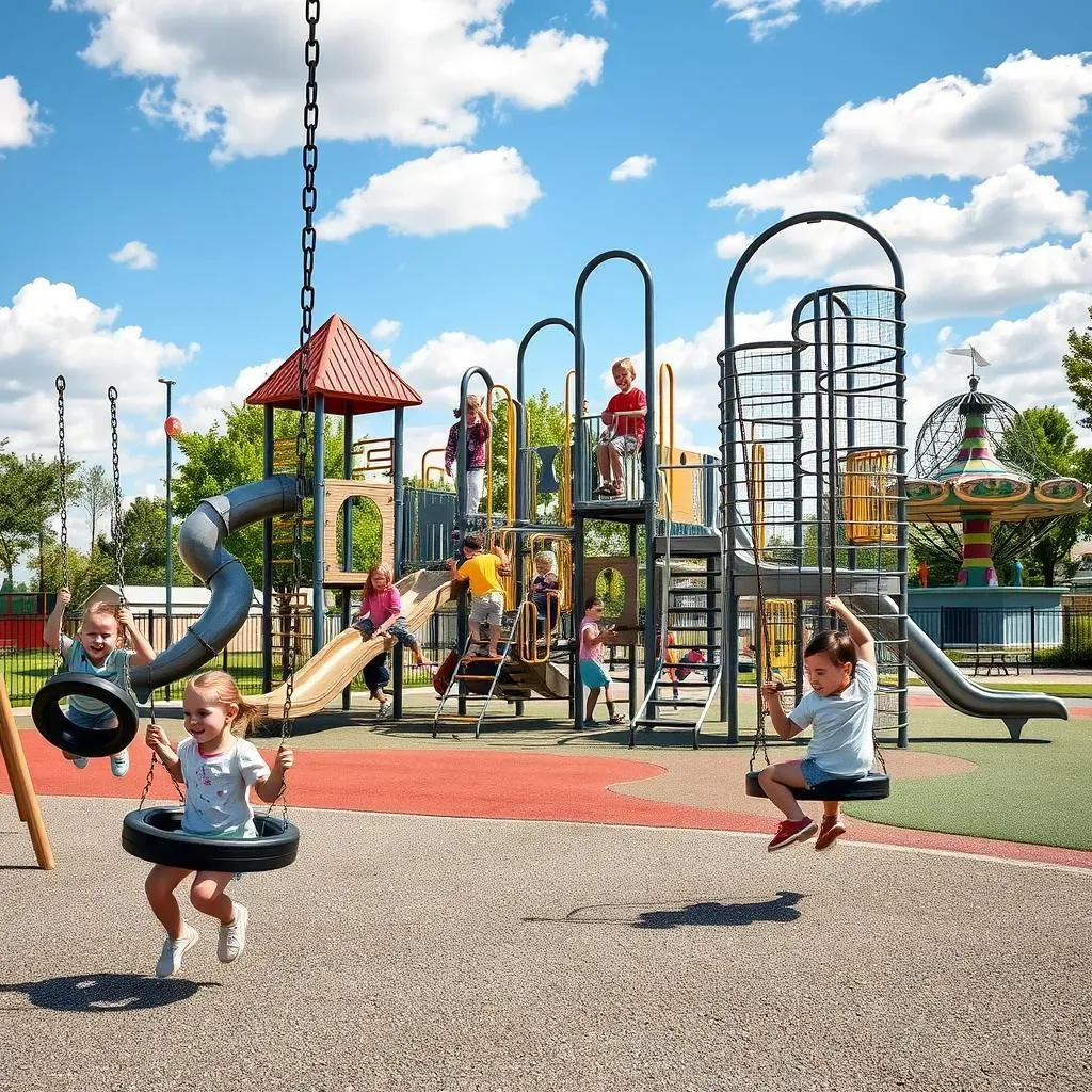Exploring Different Types of Metal Commercial Playground Equipment