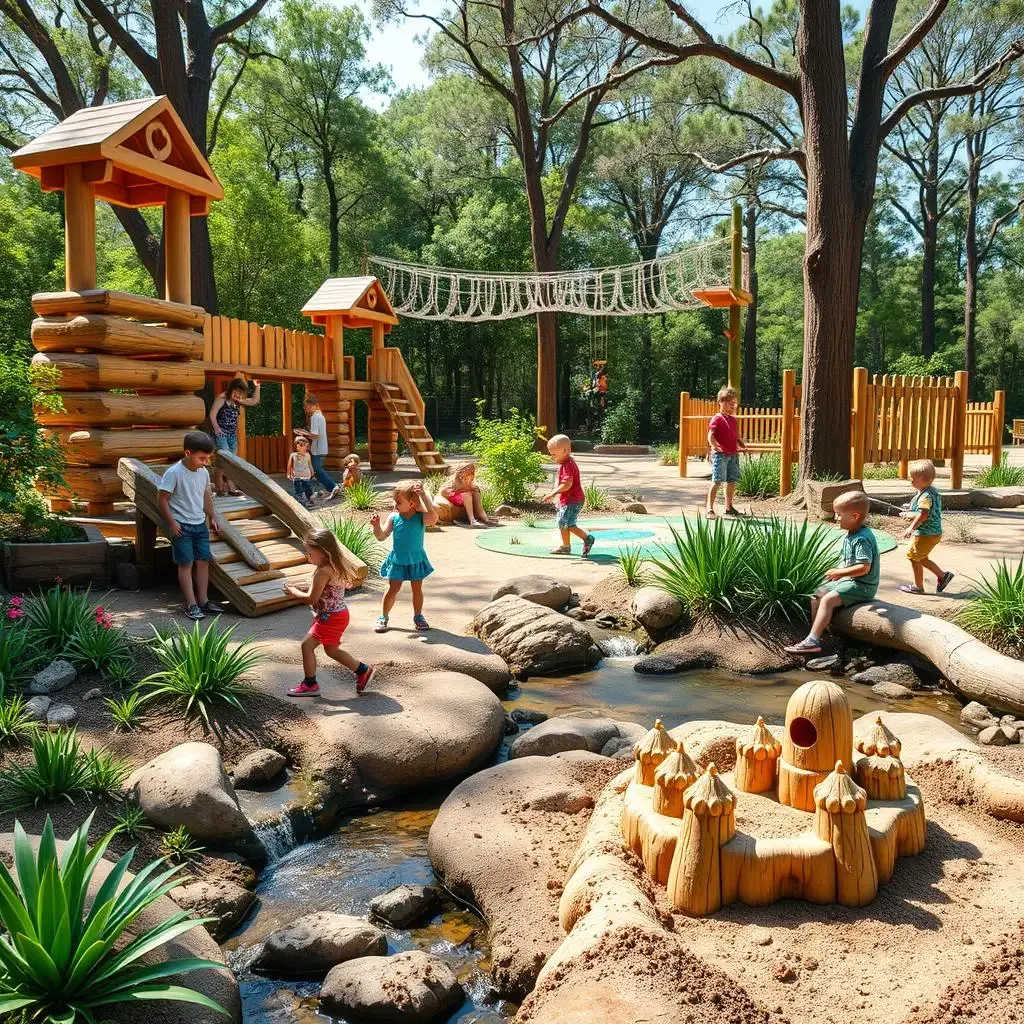 Features of an Awesome Outdoor Adventure Playground: More Than Just Swings
