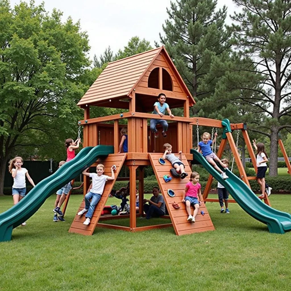 Finding the Best Residential Playground Equipment Under $1000